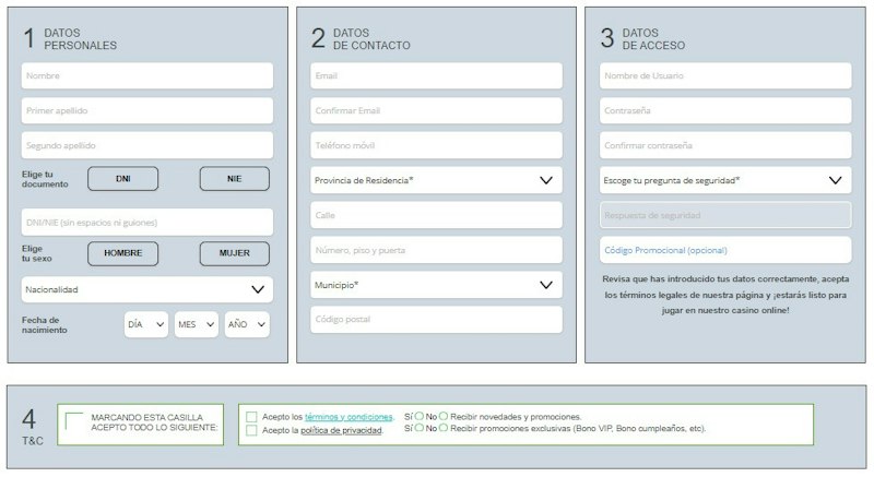 Registro Yocasino